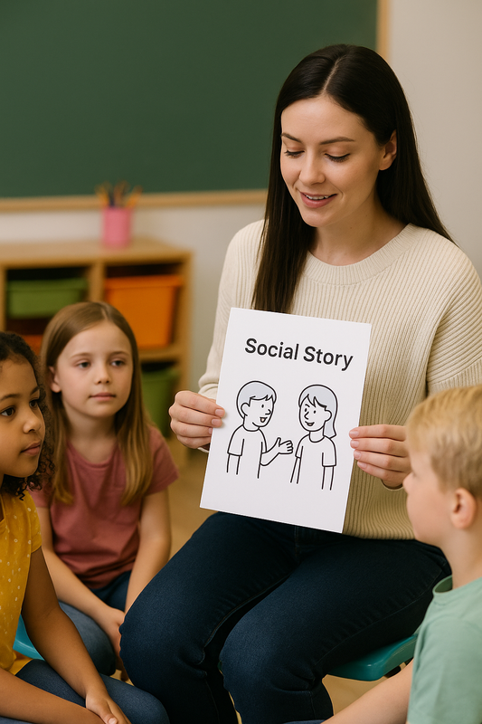 Zakaj so socialne zgodbe ključne pri učenju otrok?